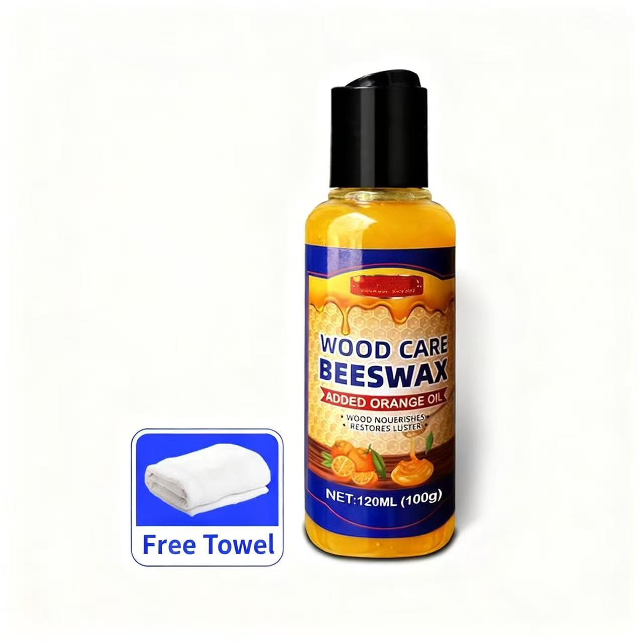 50% OFF This Week PromotionsđđBeeswax Wood Polish Spray 120ml | Natural Shine & Protection for Furniture, Floors, Cabinets â Non-Greasy, Anti-Dust Finish