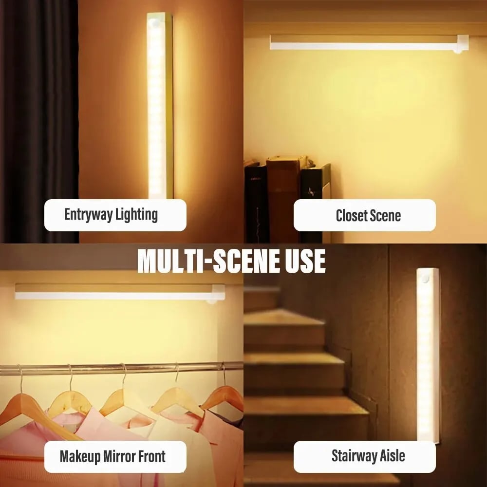 🔥LAST DAY BUY 1 GET 1 FREE - 💡 Punch-free Smart Sensor Magnetic Rechargeable LED Lights