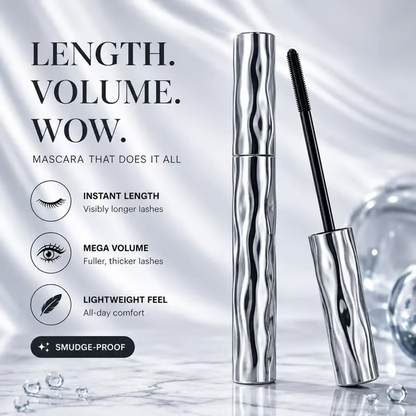 Eyelash Primer,Tubular Eyelash Primer,WaterproofLong Curling Mascara,Natural And Non-Smudged