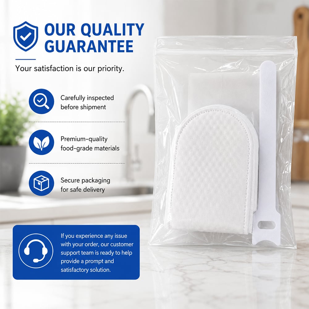 50 Pack Universal Splash Proof Faucet Filter Cotton Bags