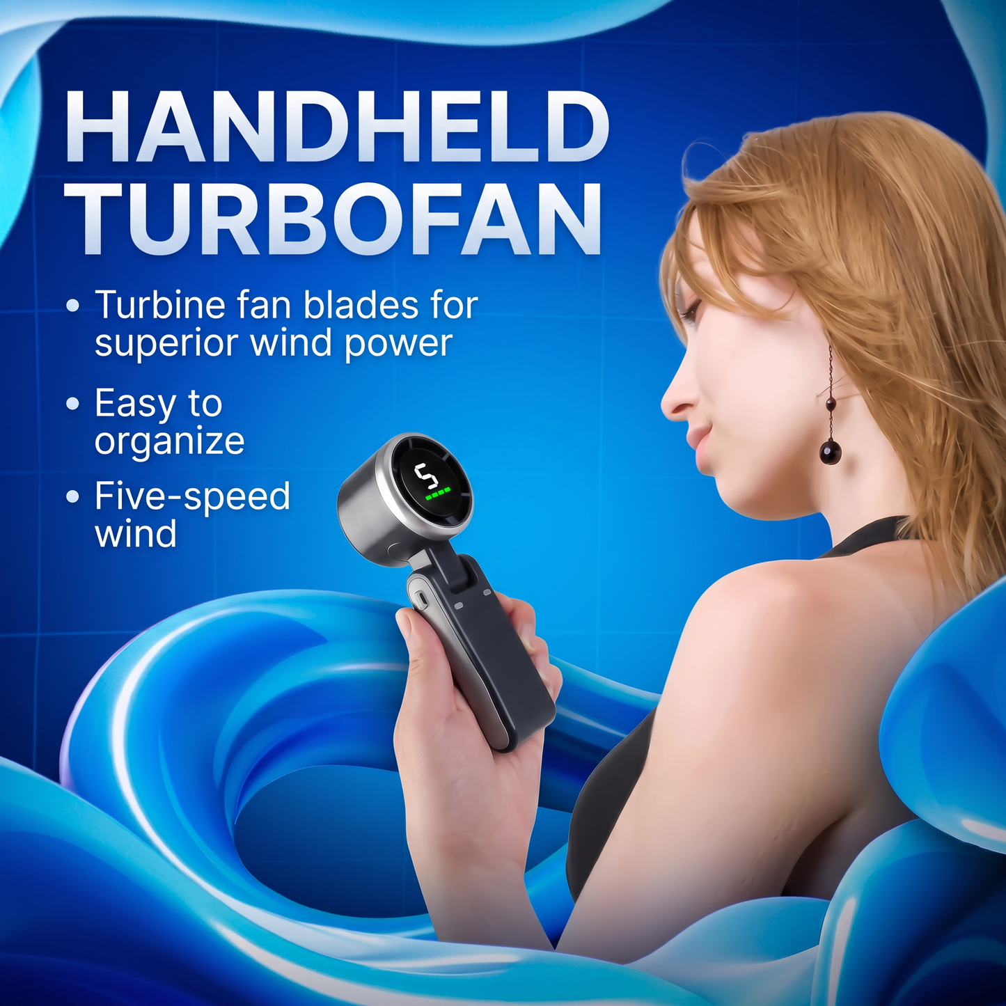 🎁Hot Sale 49% OFF🔥Portable Handheld Turbo Fan