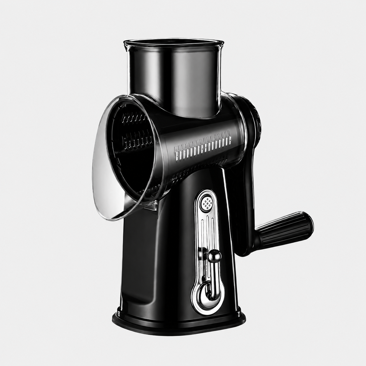 5-in-1 Rotary Vegetable Slicer & Drum Grater