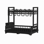 2-Tier Kitchen Dish Drying Rack & Organizer