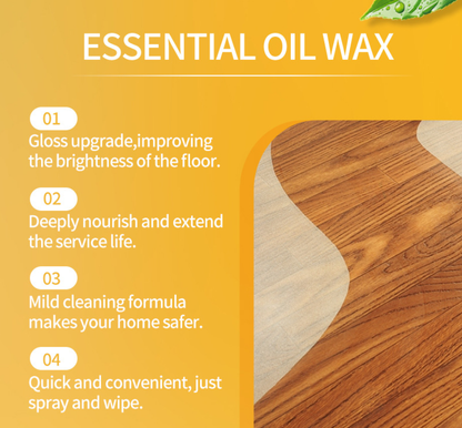 50% OFF This Week Promotions🎉🎉Beeswax Wood Polish Spray 120ml | Natural Shine & Protection for Furniture, Floors, Cabinets – Non-Greasy, Anti-Dust Finish