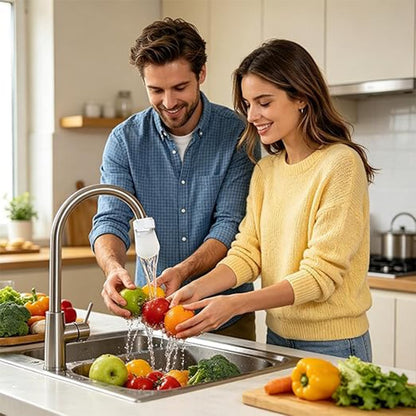 50 Pack Universal Splash Proof Faucet Filter Cotton Bags
