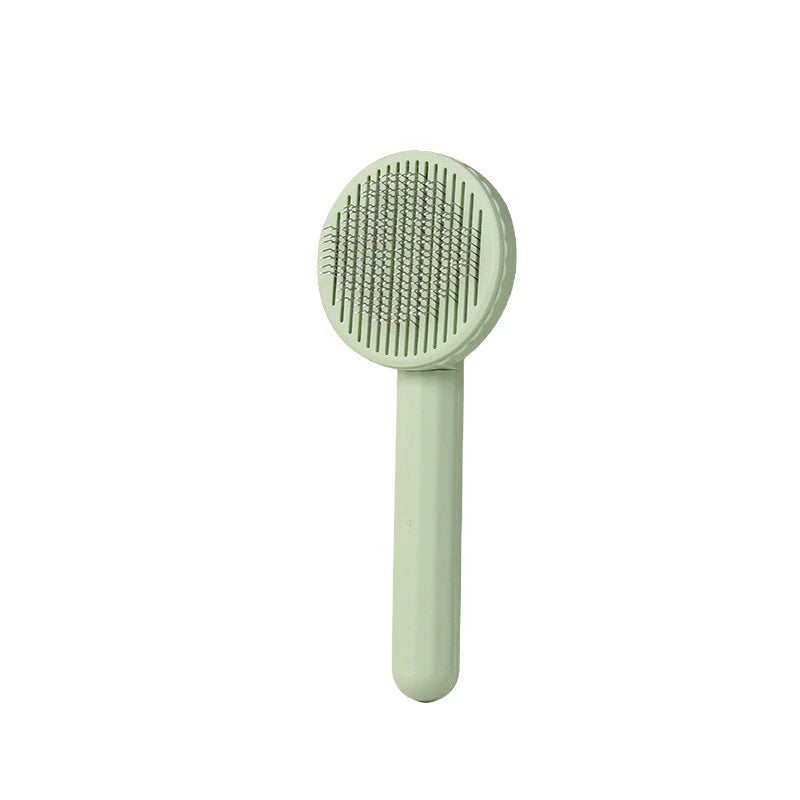 Self-Cleaning Pet Grooming Brush