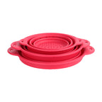 Collapsible Silicone Colander & Drain Basket