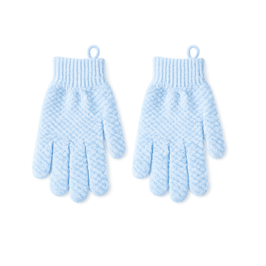 Exfoliating Bath Gloves for Deep Body Cleansing