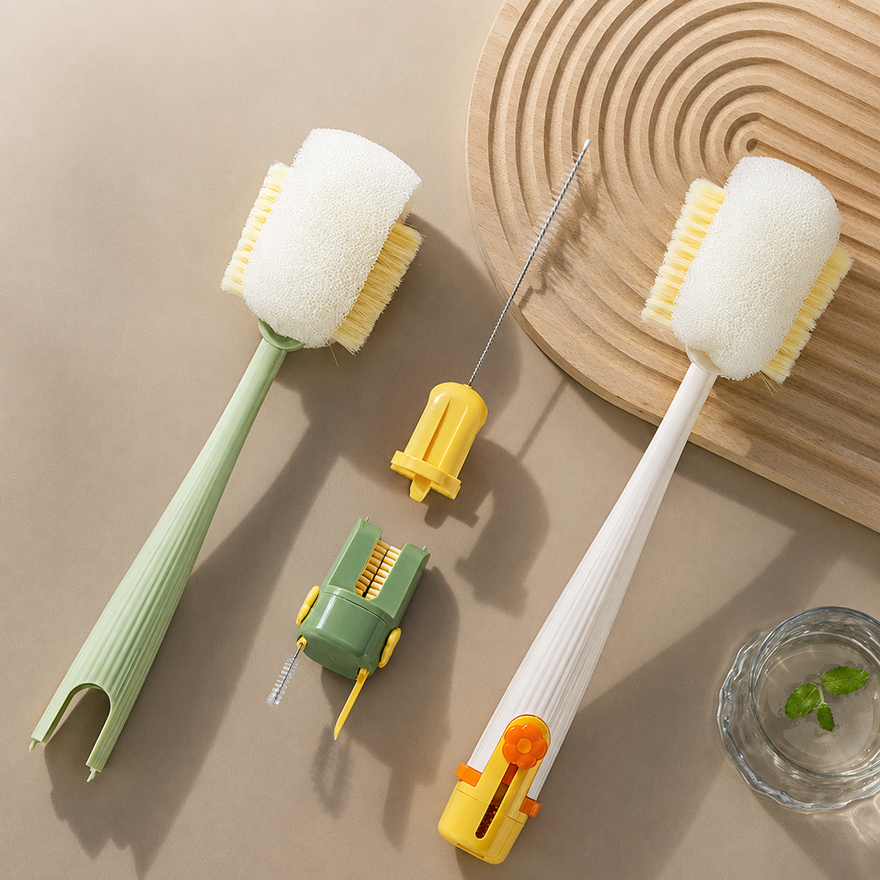 5-in-1 Multi-Function Cup Cleaning Brush Set