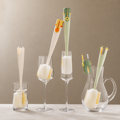 5-in-1 Multi-Function Cup Cleaning Brush Set