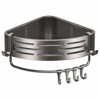 No-Drill Corner Shower Shelf – Strong, Space-Saving & Rust-Resistant