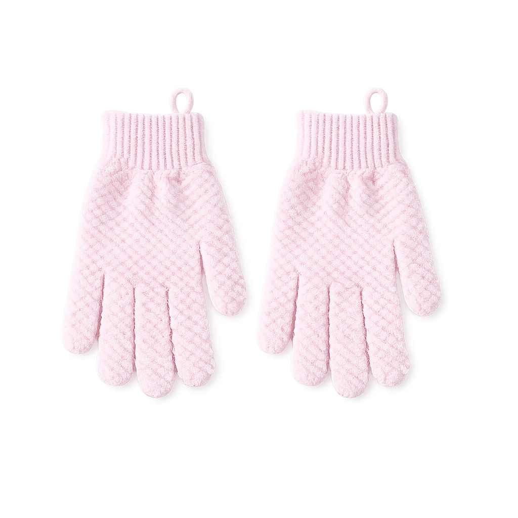 Exfoliating Bath Gloves for Deep Body Cleansing