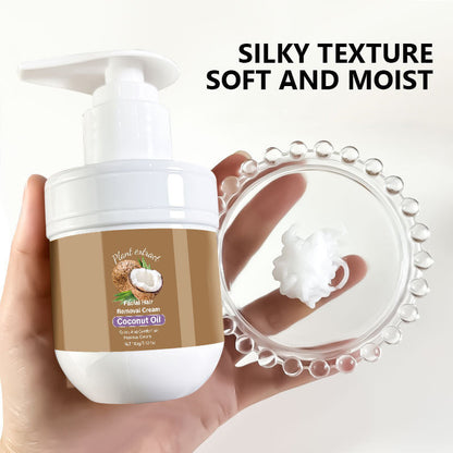🥥 LAST DAY 70% OFF ! 🔥Coconut Facial Hair Removal Cream